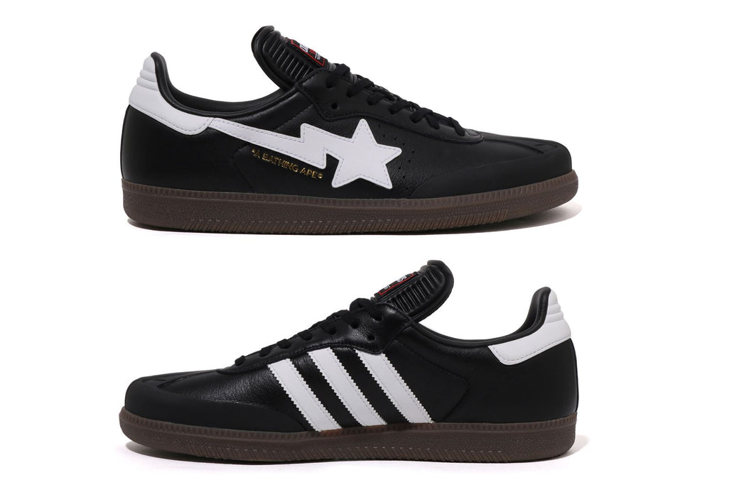 靴 adidas SAMBA BAPE BLACK 26cm BAPE X ADIDAS 】SAMBA | bape.com
