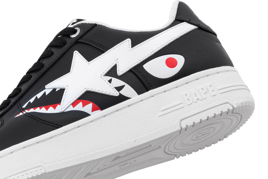 BAPE STA Shark black low エナメル パテント A BATHING APE® BAPE STA Shark M2 | Bape official website – INT