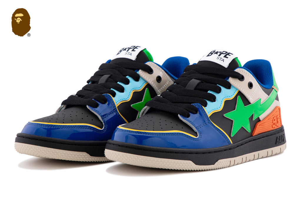 スニーカー SK8 STA BOLD #1 COLOR:BLUE, GREEN, BLACK SK8 STA #1 | bape.com