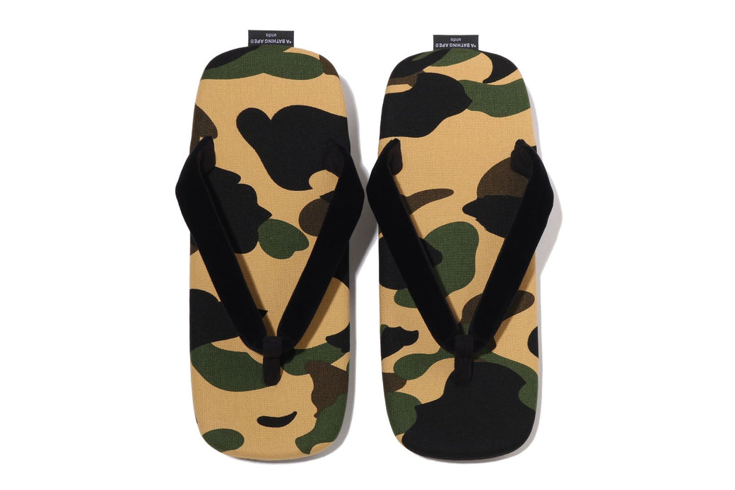 【即完品‼️】A BATHING APE goyem Unda サンダル　迷彩 BAPE X GOYEMON 】1ST CAMO UNDA | bape.com