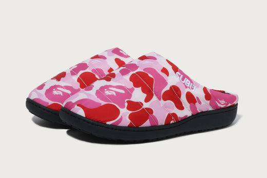 【BAPE X SUBU】 ABC CAMO PUFFER SANDALS