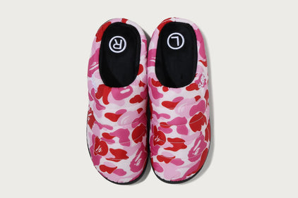 【BAPE X SUBU】 ABC CAMO PUFFER SANDALS
