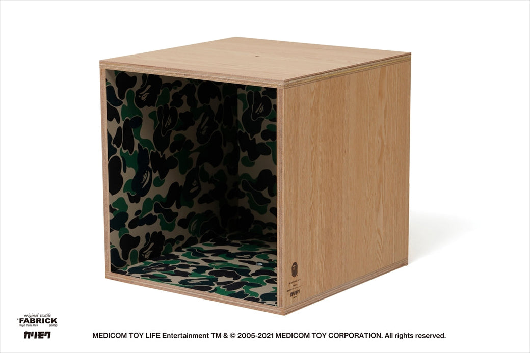 BAPE X FABRICK X KARIMOKU ABC CAMO SQUARE SHELF BAPE HOME