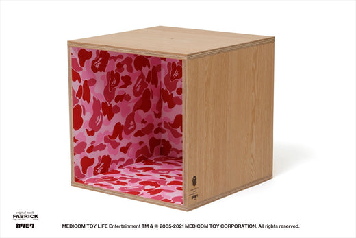 BAPE × KARIMOKU エイプ カリモク スクエア ボックス　3個セット BAPE X FABRICK X KARIMOKU 】 ABC CAMO SQUARE SHELF BAPE HOME