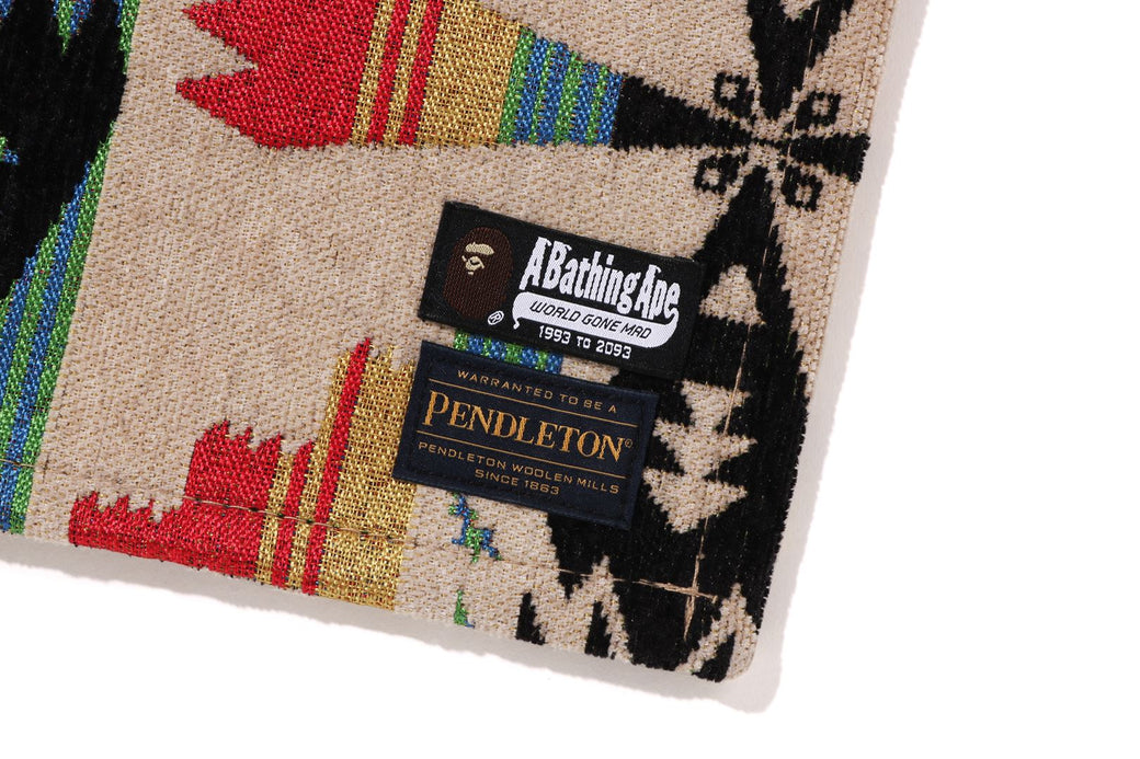 【 BAPE X PENDLETON 】RUG MAT S