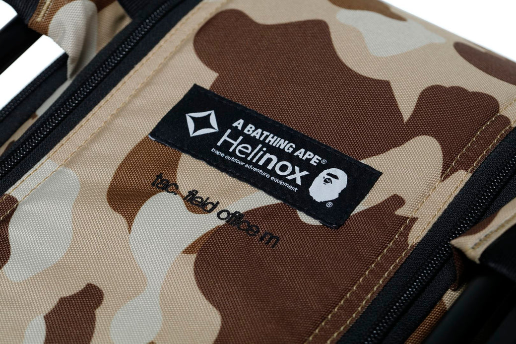 【 BAPE X HELINOX 】COLOR CAMO TACTICAL FIELD OFFICE