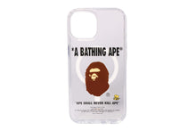 A BATHING APE IPHONE 15 CLEAR CASE
