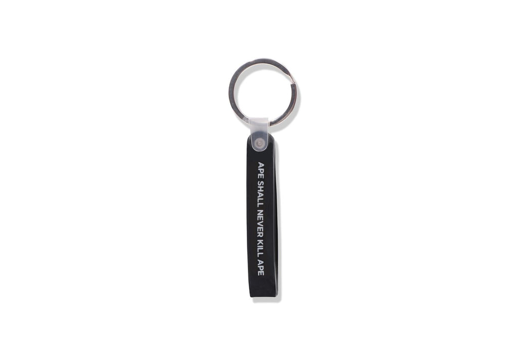 BAPE RUBBER LOOP KEYCHAIN | bape.com
