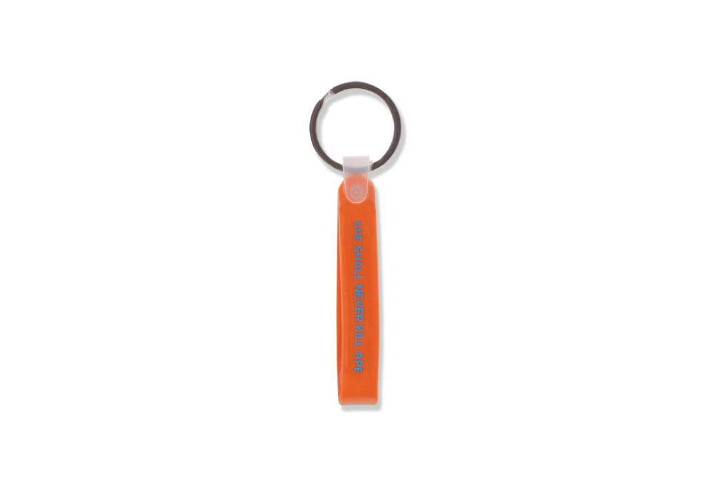 BAPE RUBBER LOOP KEYCHAIN | bape.com