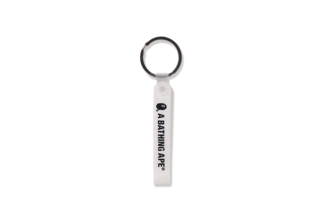 BAPE RUBBER LOOP KEYCHAIN | bape.com