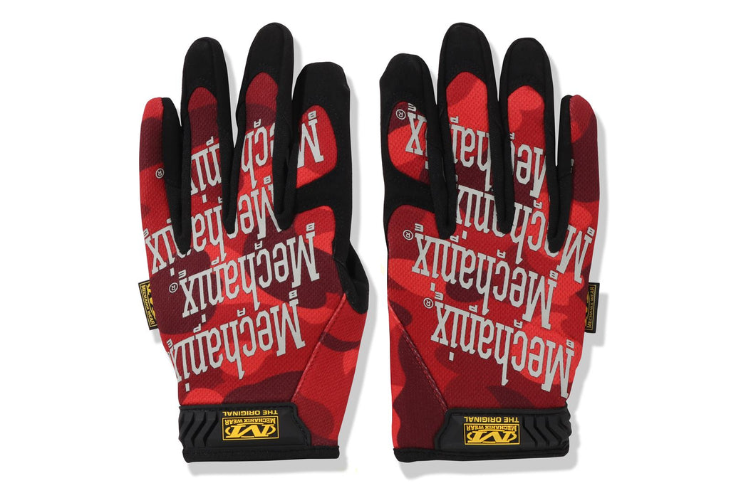 bape handschuhe COLOR CAMO MECHANIX WEAR GLOVES