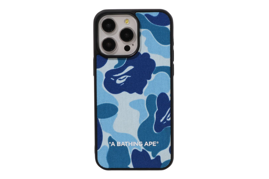 ABC CAMO CLOTH FABRIC IPHONE 15 PRO MAX CASE | bape.com