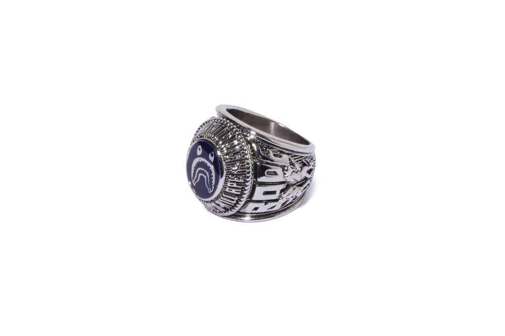⑦RIBERAカレッジRING Silver925 SHARK COLLEGE RING | bape.com