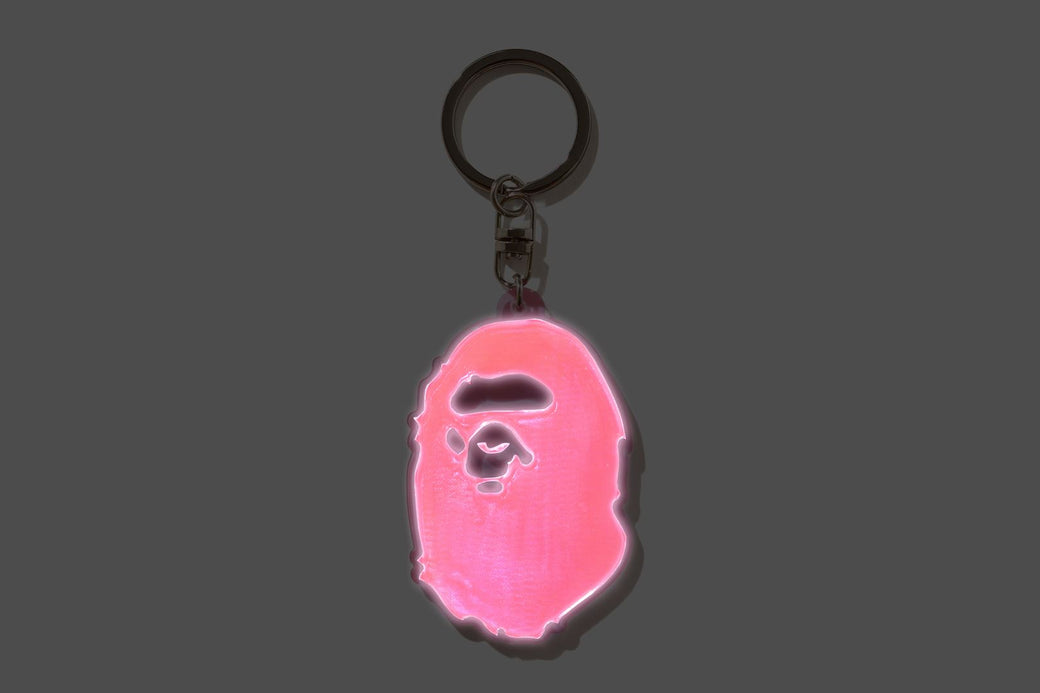 レザー ブラック APEHEAD キーホルダー BAPE☆新品・未使用 A BATHING APE｜APE HEAD KEYCHAIN | Rakuten Fashion(楽天