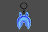 SHARK REFLECTIVE KEYCHAIN