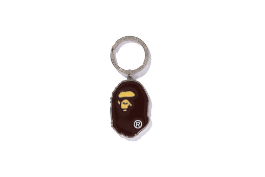 APE HEAD METAL KEYCHAIN