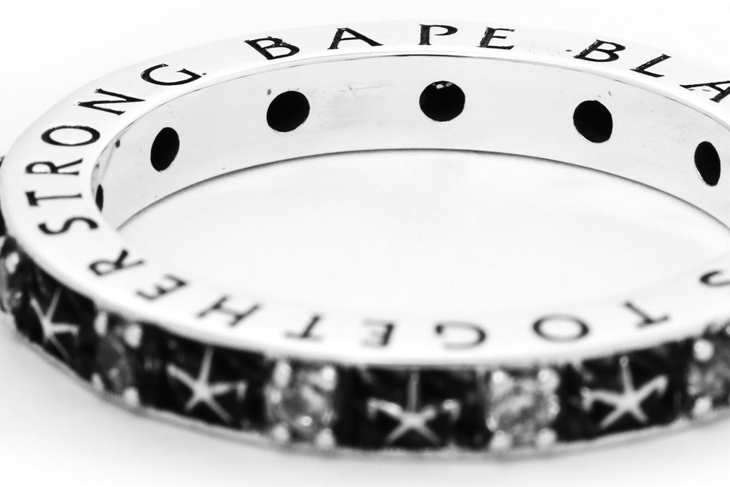 アクセサリー BAPE BLACK RING BAPE BLACK RING #6 | bape.com