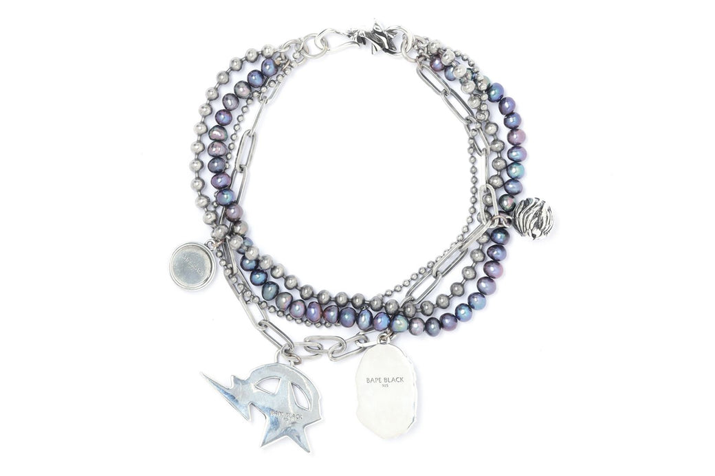 BAPE BLACK BRACELET #4 | bape.com BAPE BLACK BRACELET #4 | bape.com