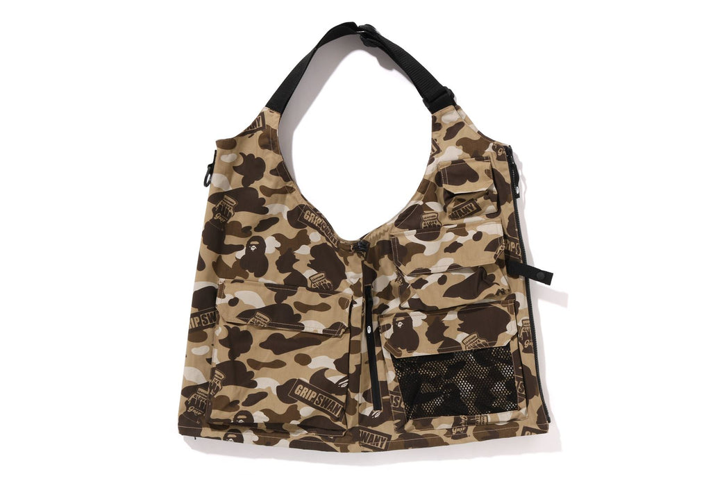 BAPE X GRIP SWANY 】 GR CAMO FIREPROOF GEAR BAG VEST | bape.com