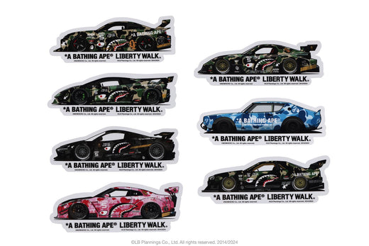 【 BAPE X LBWK 】STICKER SET