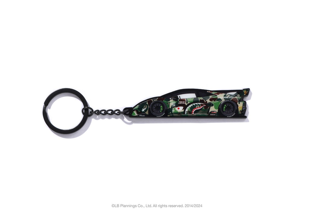 BAPE X LBWK 】GT ABC CAMO HURACAN GT KEYCHAIN | bape.com
