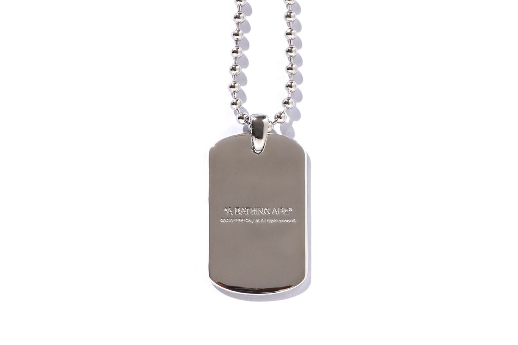 ABC CAMO DOG TAG SET NECKLACE | bape.com