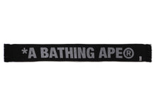 JACQUARD BAPE LOGO LONG SCARF