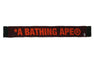 JACQUARD BAPE LOGO LONG SCARF