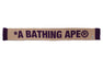 JACQUARD BAPE LOGO LONG SCARF