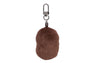 APE HEAD FAUX FUR KEYCHAIN