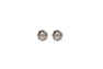 A BATHING APE BUTTON EARRINGS