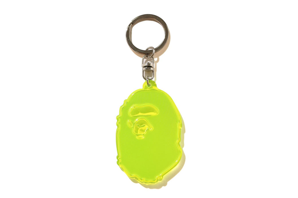 APE HEAD REFLECTIVE KEYCHAIN | bape.com