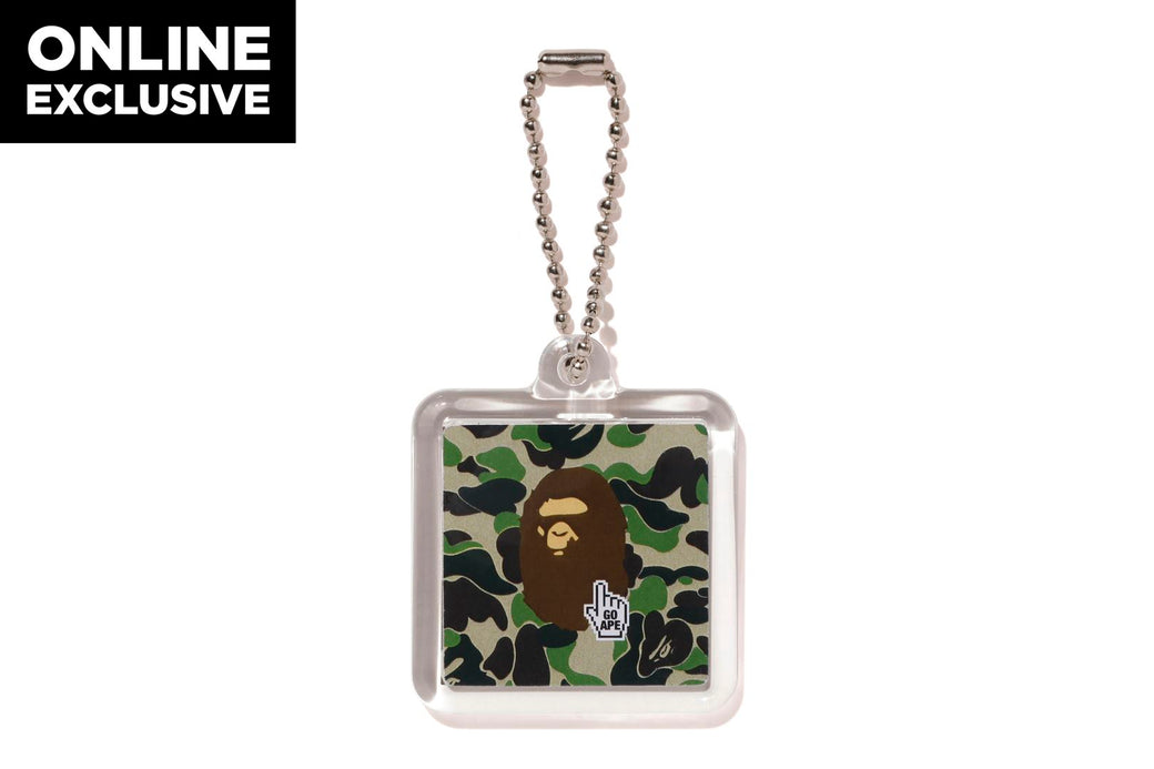 BAPE.COM CAMO GO APE POINTER KEYCHAIN BAPEC | bape.com