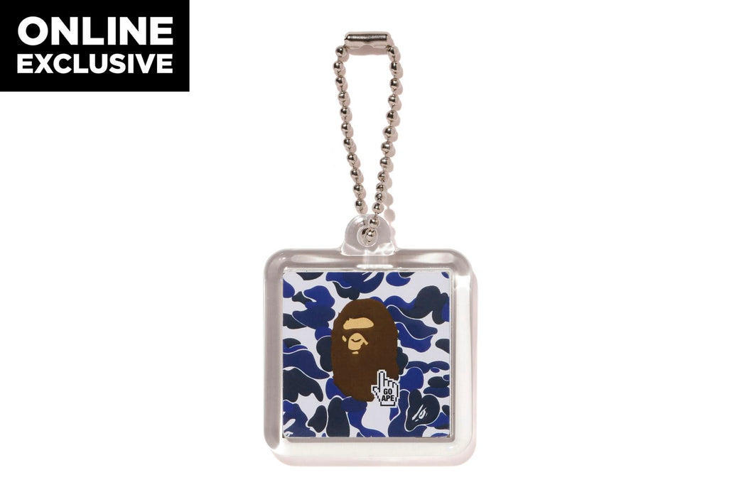 BAPE.COM CAMO GO APE POINTER KEYCHAIN BAPEC | bape.com