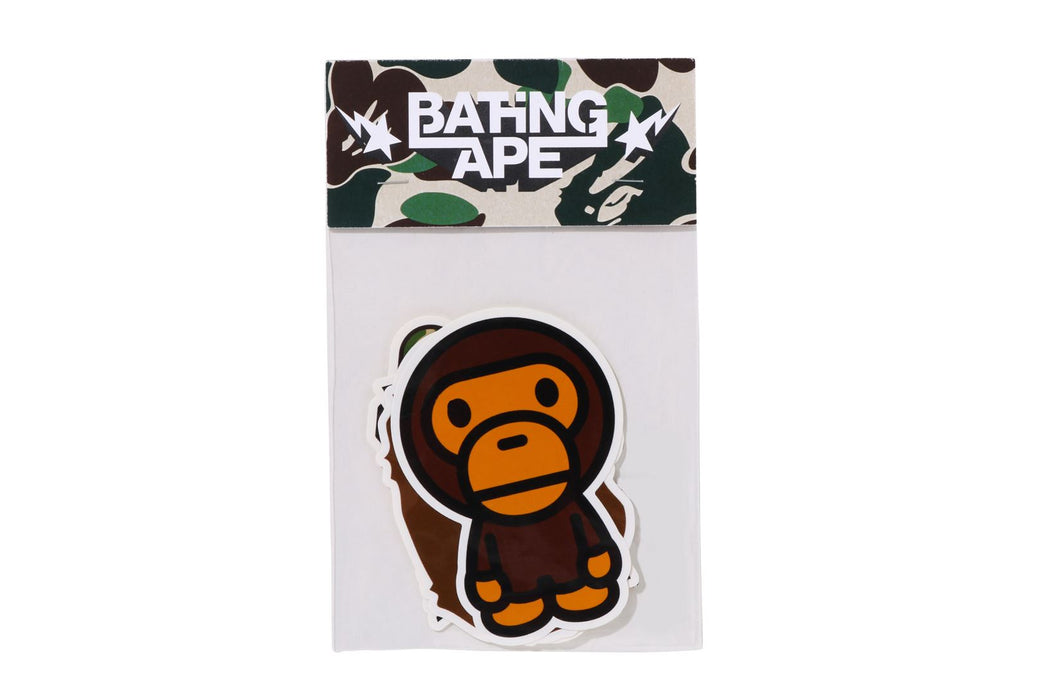 Bapeピンバッジとシール BAPE XXV Pintrill Ape Head Pins Brown - FW18 - US