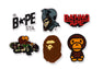 BAPE STICKER SET