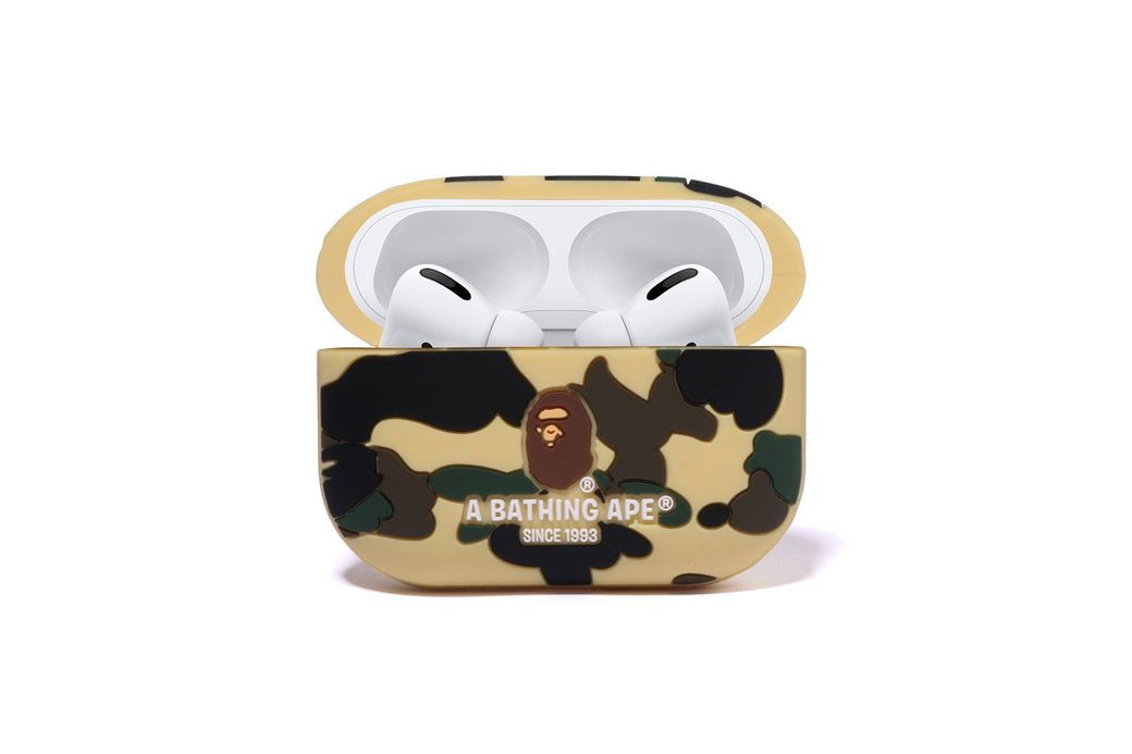A Bathing Ape ABC Camo Airpods Case green