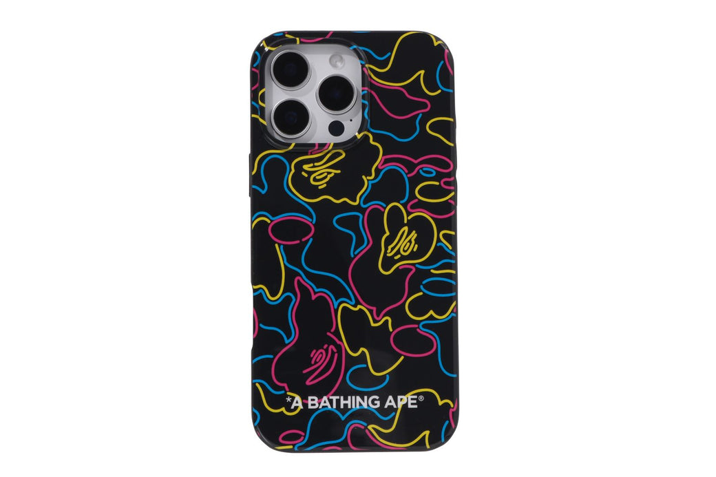NEON CAMO IPHONE 16 PRO MAX CASE | bape.com NEON CAMO IPHONE 16 PRO MAX CASE | bape.com