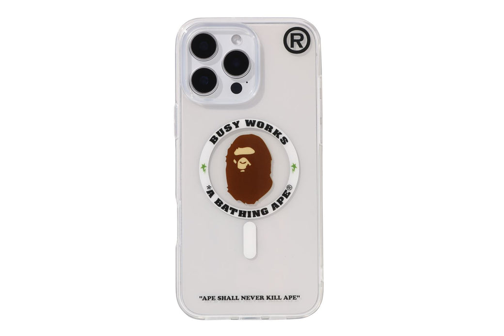【レビューを書けば送料当店負担】 IPHONE BAPE 16 bape.com | CASE CLEAR MAX PRO Iphone Accessories