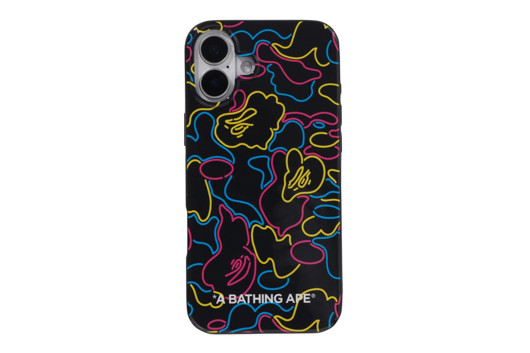 NEON CAMO IPHONE 16 PLUS CASE | bape.com