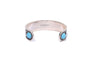 BAPE BLACK NAVAJO BANGLE WITH TURQUOISE