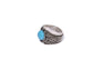 BAPE BLACK NAVAJO RING WITH TURQUOISE