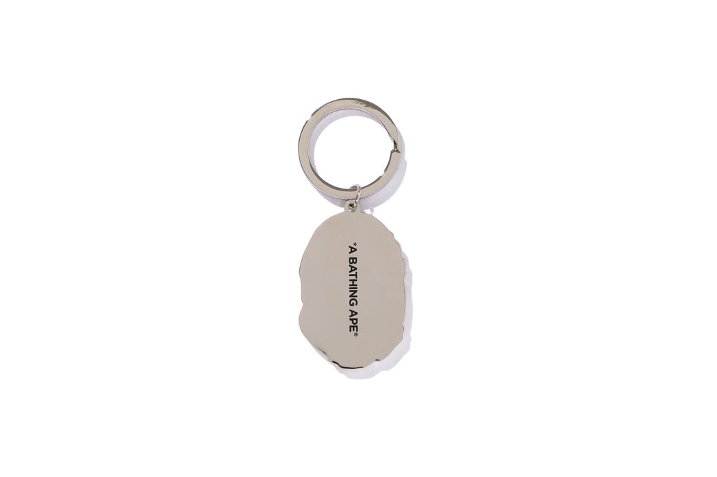 RESORT APE HEAD METAL KEYCHAIN | bape.com