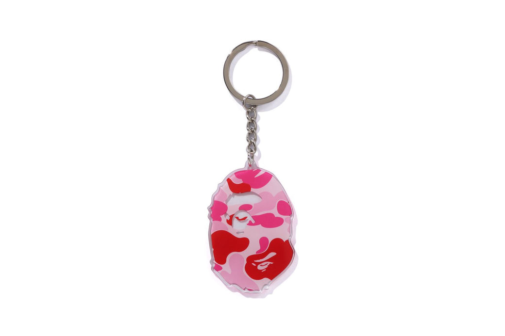ABC CAMO APE HEAD ACRYLIC KEYCHAIN | bape.com