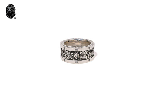 MAD FACE RING WITH ROCKS