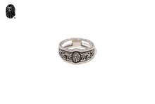 MAD FACE PENDANT RING