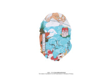 【 BAPE X UKIYO-E 】APE HEAD STICKER SET