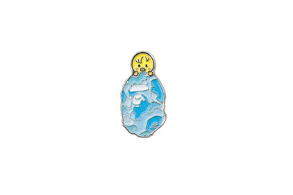【 BAPE X STRAY KIDS 】BBOKARI METAL PIN