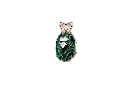 【 BAPE X STRAY KIDS 】FOXI.NY METAL PIN