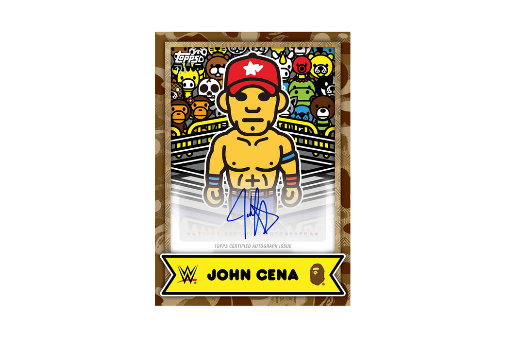 BAPE X WWE 】BLIND BOX TRADING CARDS | bape.com